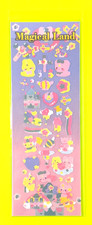 Magical Land Animals Kawaii 1 Sheet Korean Glitter Sticker Pack