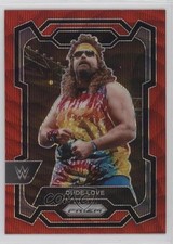 2024 Panini Prizm WWE Ruby Wave Prizm Dude Love #119 1b9b