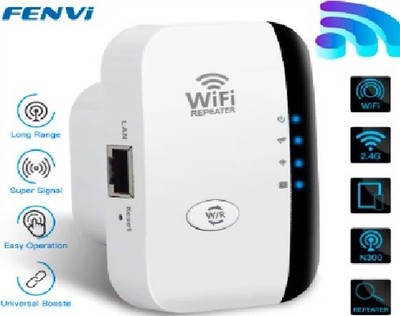 WiFi Extender Booster WLAN Amplifier up to 5000 sq ft with Repeater/AP Mode