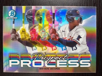 Bryan Acuna 2023 Topps #PRP-12 Chrome Twins Prospect Process