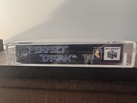 2000 N64 Perfect Dark Graded VGA 90+ (NM+/Mint) UNCIRCULATED Sealed WATA CGC