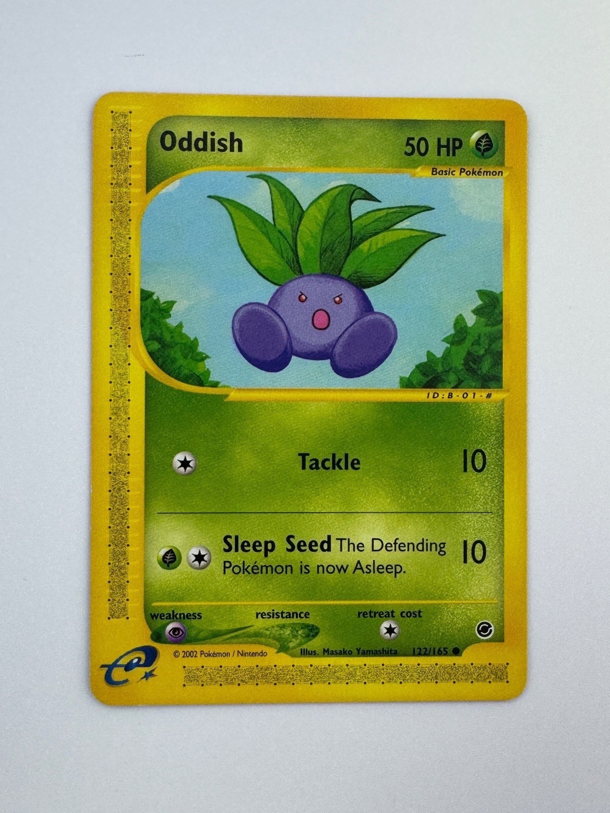 Oddish | 122/165 | Expedition Base Set | Common | NM