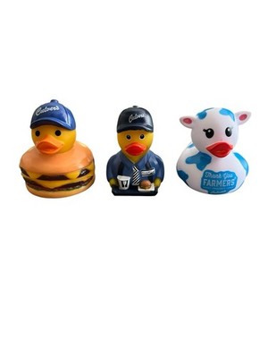 Culver s Rubber Duck Set 3 Jeep Ducking Burger Farmer Doug E Duck Been Ducked