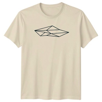 Modern Geometric Structure Low Poly Art T-Shirt Minimalist Art Abstract Design