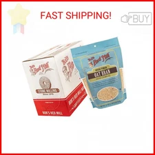 Bob's Red Mill Oat Bran, 18oz (Pack of 4) - Non GMO, Vegan, Kosher