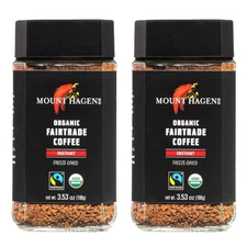 3.53oz Organic Freeze Dried Instant Coffee - 2 pack | Eco-friendly Coffee Mad...