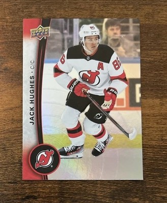 2025-26 Upper Deck Tim Hortons Collector's Series #68 Jack Hughes Devils