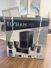 Elysian Audio Model 2 Complete 6 Piece Smart Surround Sound SEALED! BRAND NEW!