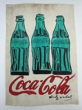 Andy Warhol COA Art Painting Original Drawing Vintage Paper Signed