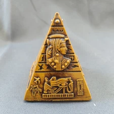 Miniature Pyramid Statue Egypt Sphinx 