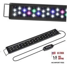 LED Aquarium Light for 24 to 30 Inch Fish Tank, Auto On Off with 24"-30"