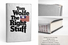 The Right Stuff By Tom Wolfe Hardcover with dust jacket 1979
