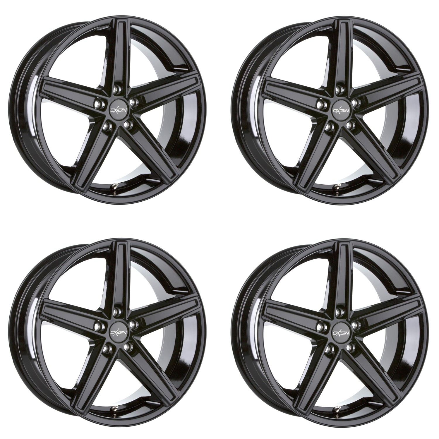 4 Oxigin Wheels 18 Concave 7.5x19 ET50 5x112 SW for Skoda Karoq Octavia