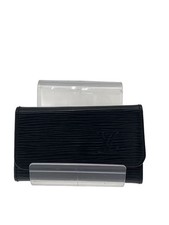 LOUIS VUITTON Multicles 6 Epi Leather Black Men's