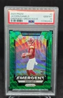 2024 Prizm Jayden Daniels #2 Emergent Green Wave RC - PSA 10 - Commanders