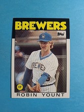 Robin Yount 1986 Topps Baseball Card # 780 J8671