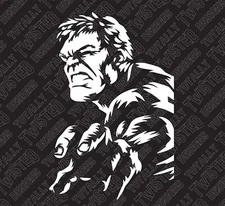 Incredible Hulk vinyl decal sticker Car Truck Marvel Comic MCU