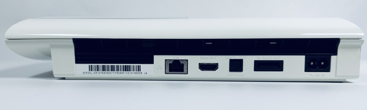 PlayStation 3 250GB Classic White (CECH-4000B LW) Video Game