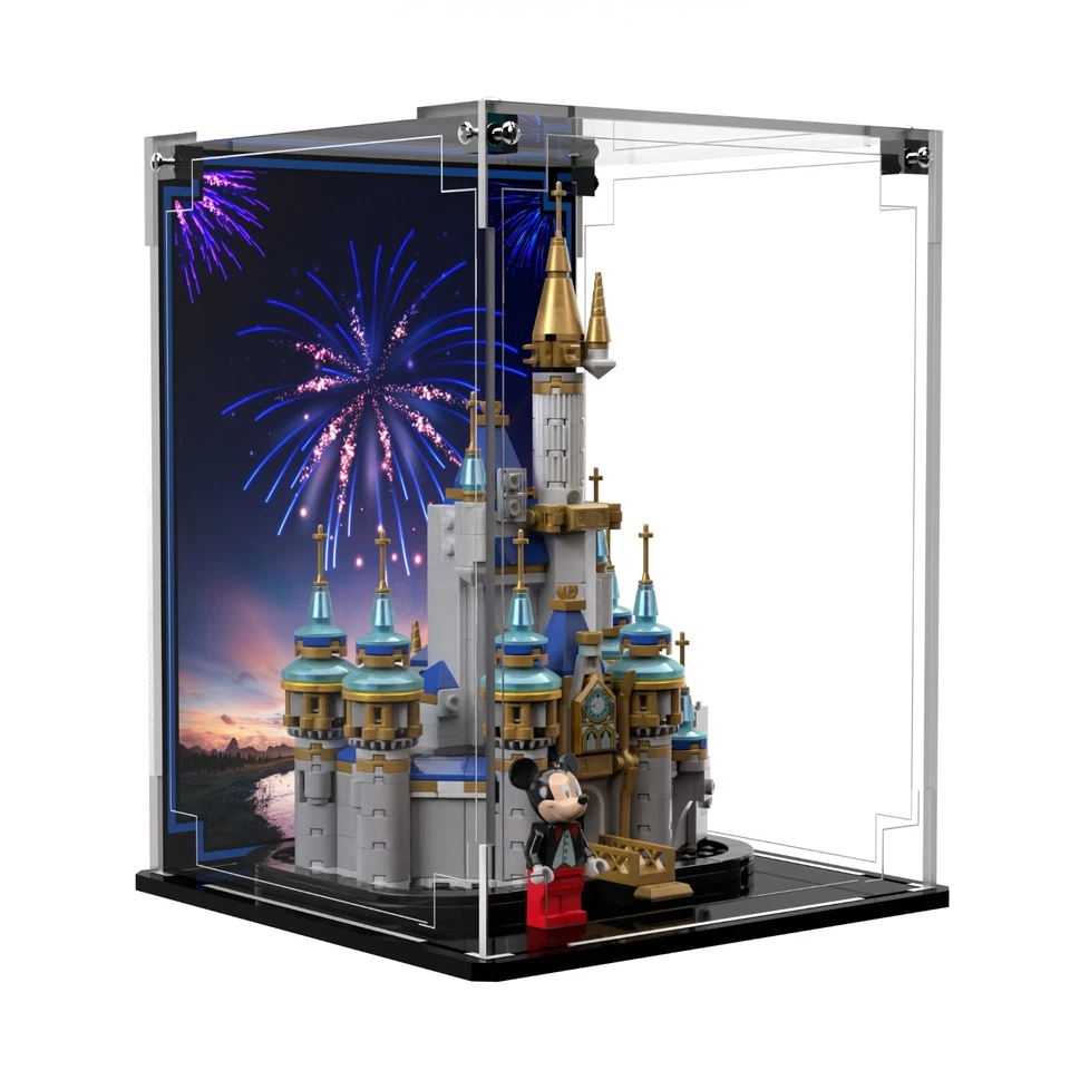 BRICK IN IT Vitrine für LEGO® Disney Mini Disney Castle 40478