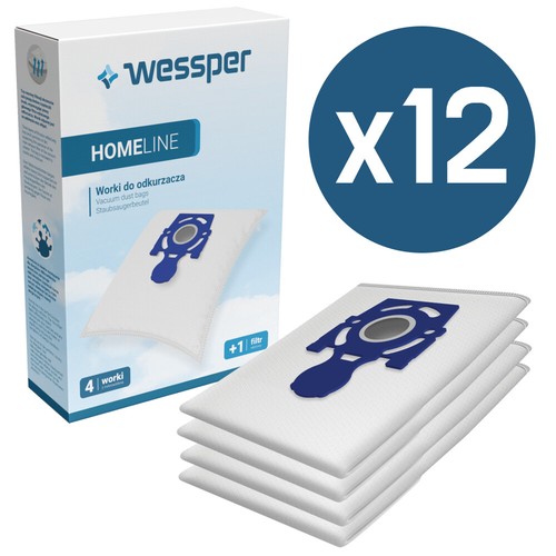 Zelmer Staubbeutel 12er Pack - Kompatible Ersatzbeutel Für Odyssey & Protecto Staubsauger | Synthetische Filterbeutel