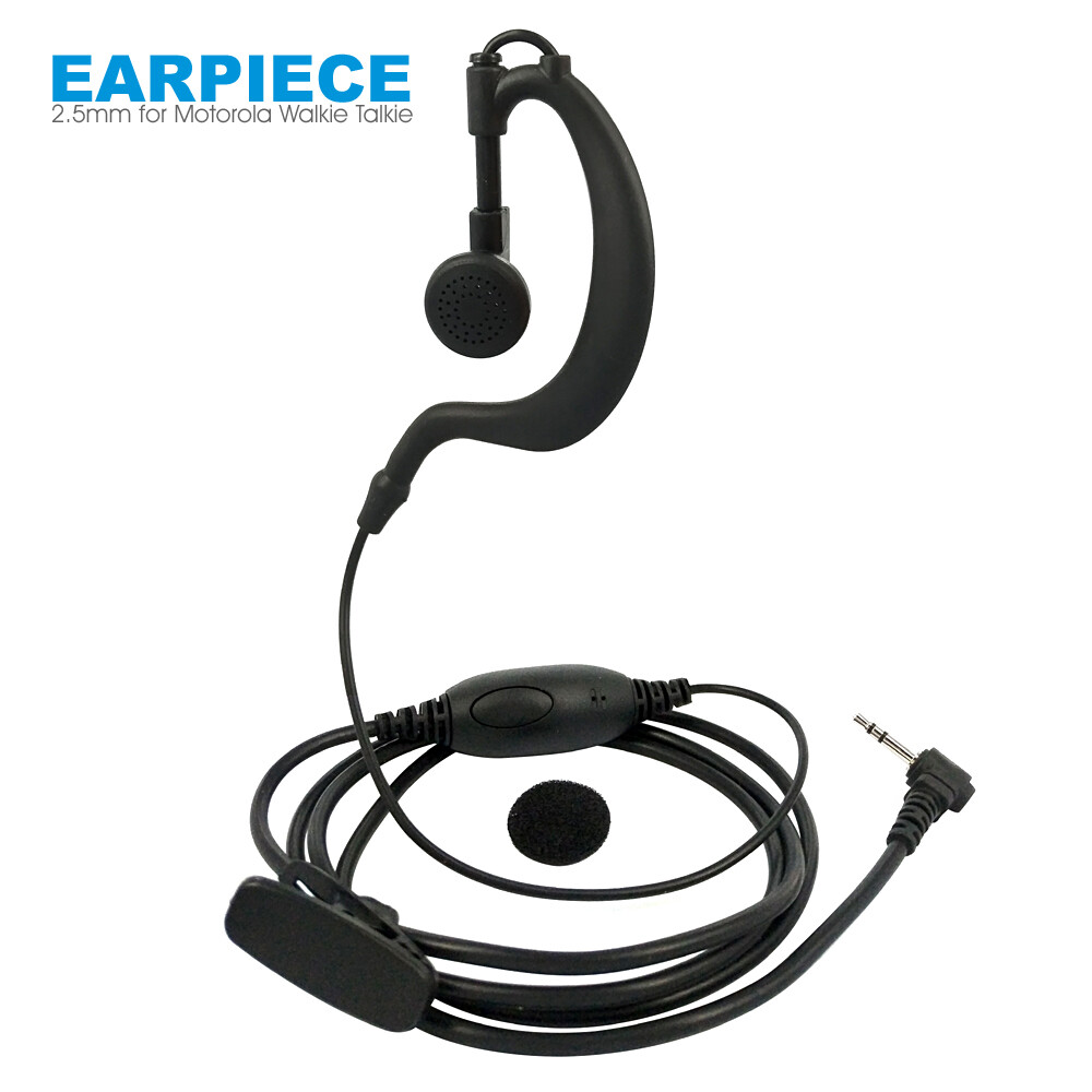 Earhook Earpiece Headset Mic for Motorola Talkabout TLKR T5