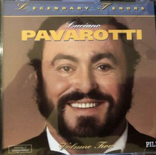 * DISC ONLY * / CD /  Luciano Pavarotti ‎– Volume Two (Stock Photo)