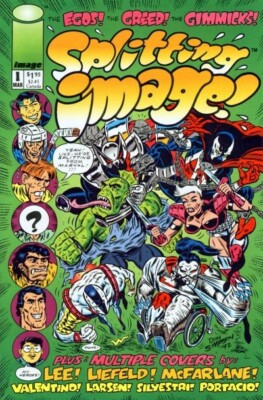 SPARTAN COMICS - Splitting Image #1 & #2 By Image Comics - 1993)