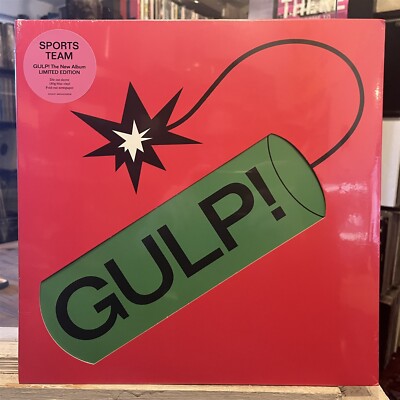 [ROCK/POP]~SEALED LP~SPORTS TEAM~Gulp!~{Original 2022~ISLAND]~BLUE VINYL~