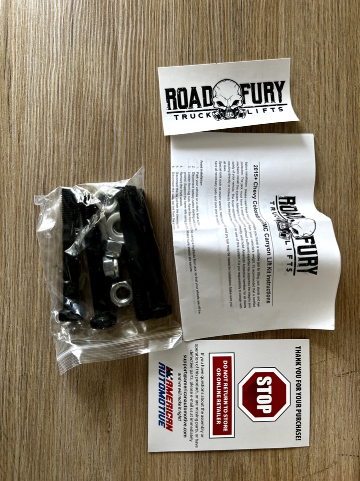 Kit de elevación completa American Auto para Chevrolet Colorado y GMC Canyon 2x2 4x4 Foto 4 de 4