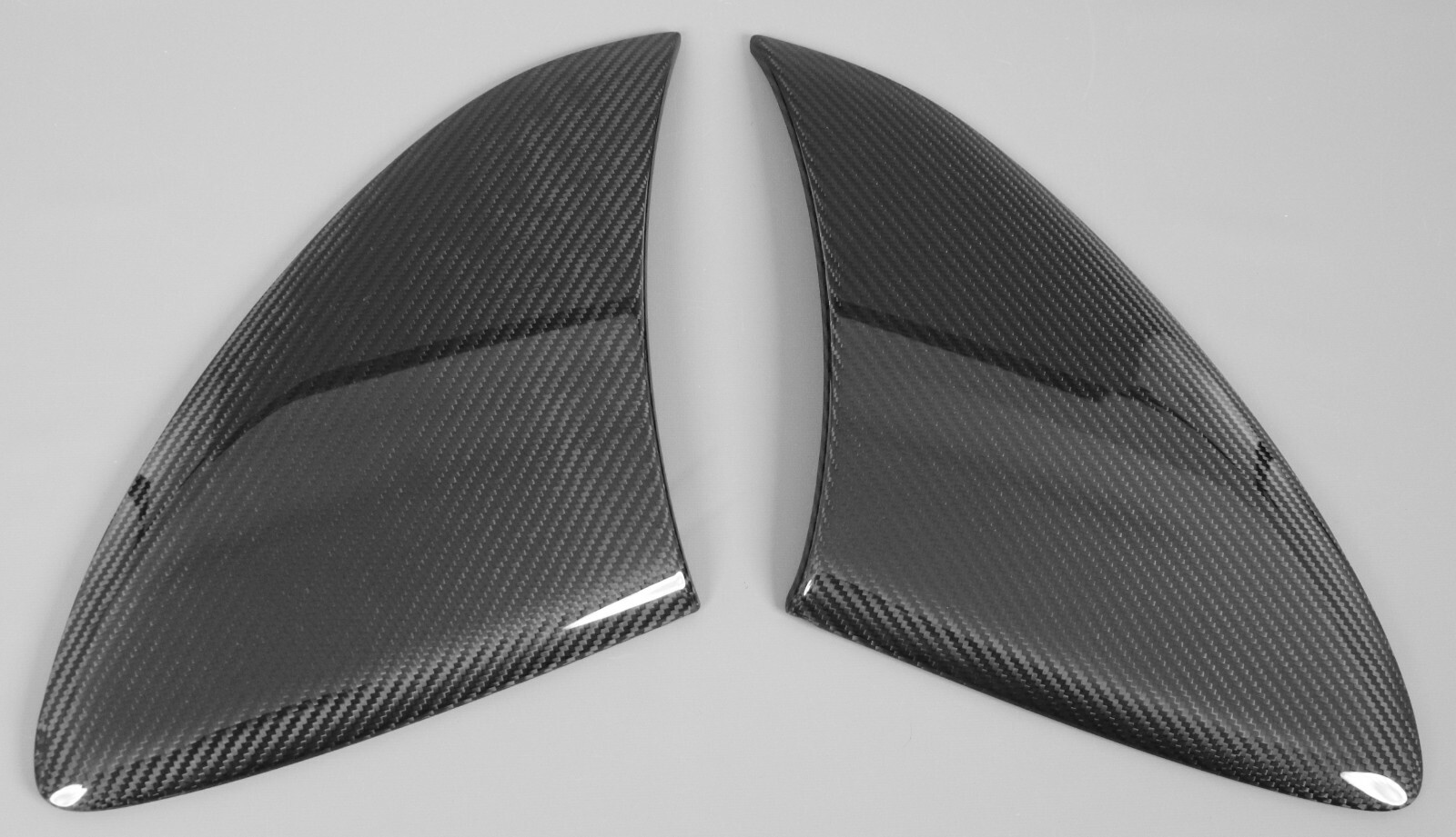 McLaren 540C, 570GT, 570S Replacement Side Air Intake Covers - 100% Carbon Fiber
