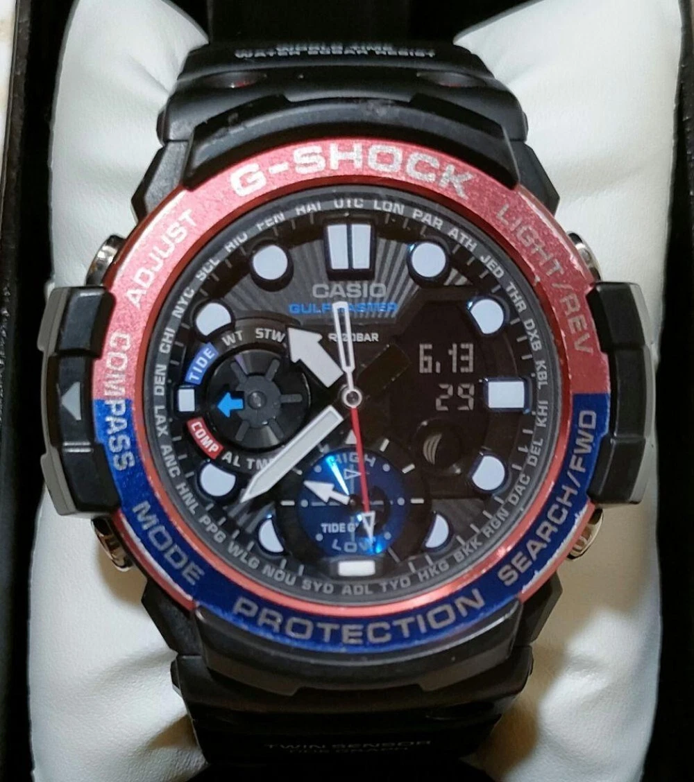 Casio G-Shock GN-1000-1AJF GULFMASTER Twin Sensor EXCELLENT+++