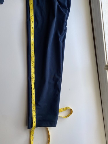 Lululemon Commission Pant Slim Men 31x30 Mach Blue Warpstreme Stretch Office - Picture 13 of 14
