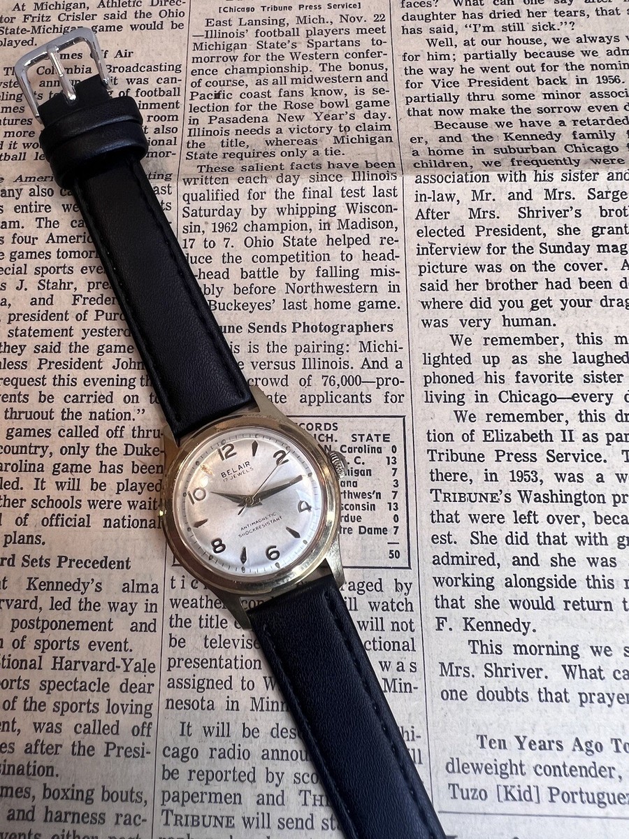 Belair watch mens vintage 60s . Mechanical Antimagnetic
