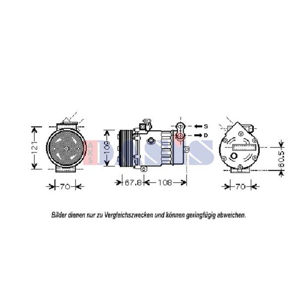 Kompressor Klimaanlage Passend FüR Opel Astra G Cc F48_ F08_ F35_ F69_-image