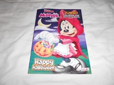NEW, HAPPY HALLOWEEN DISNEY JUNIOR MINNIE JUMBO COLORING  ACTIVITY BOOK