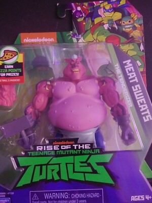 Playmates Rise Of The Teenage Mutant Ninja Turtles Meat Sweats Action Figure