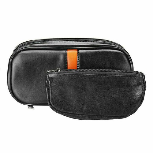 Retro Tobacco Pipe Pouch Leather Multifunctional Portable Bag Smoking Case - Picture 11 of 11