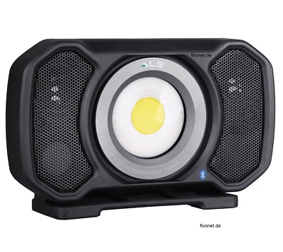 AUD202H Akku Strahler Arbeitsleuchte Bluetooth Lautsprecher Scangrip ALS Audio
