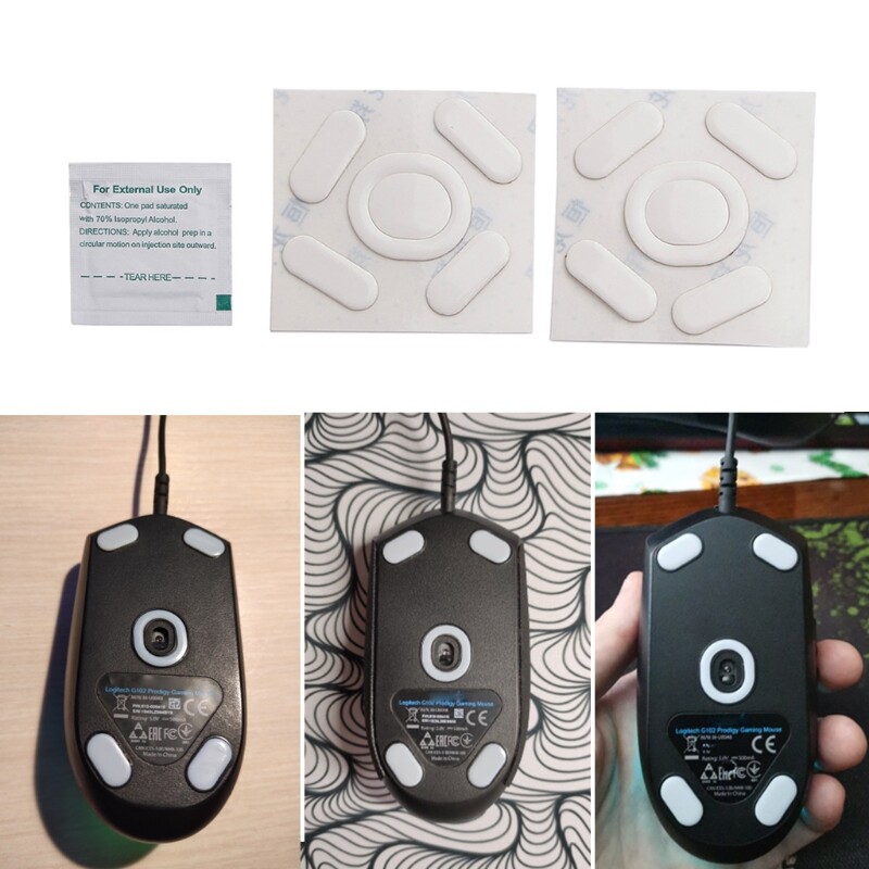 Professional for logitech- G102 Mouse Skates Replacement Glide
