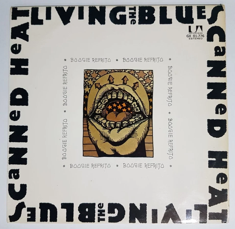 Canned Heat Living the blues LP rare Mexico press Single LP Refried Boogie 1 & 2 - Image 2 of 4