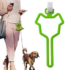 Hands-free Dog Poop Bags Clip Holder Mounts to Leash Rope Convenient And Simple