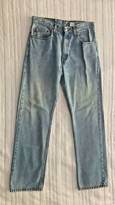 Vintage Y2K Levis 505 Jeans 32x30 - Faded Light Wash Vintage Y2K Levis 505 Jeans 32x30 - Faded Light Wash