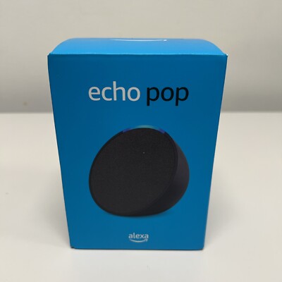 Amazon Echo Pop Smart Speaker - Charcoal