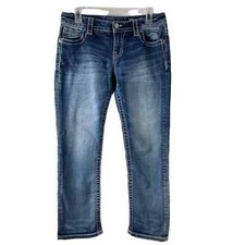 Miss Me Mid Rise Easy Crop Jeans