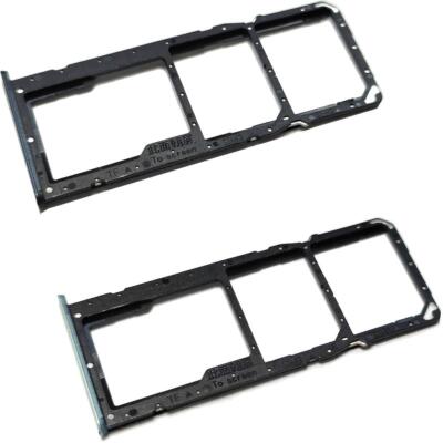 Dual SIM Karten Halter für Realme C35 (RMX3511) Micro-SD Fach Träger Slot Tray