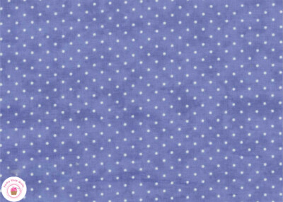 Moda Basic ESSENTIAL DOTS 8654 19 Blue Dot Quilt Fabric