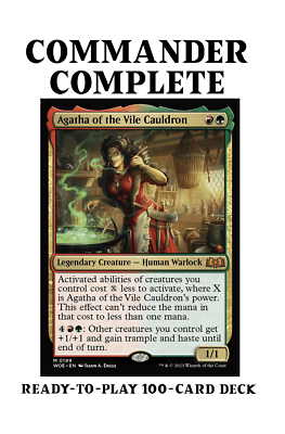 Agatha of the Vile Cauldron ACTIVATED ABILITIES Magic MTG Custom Commander Deck | eBay Agatha of the Vile Cauldron ACTIVATED ABILITIES Magic MTG Custom Commander Deck | eBay