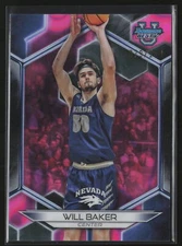 Will Baker 2023-24 Bowman Best University #61 Pink Lava Refractor /100
