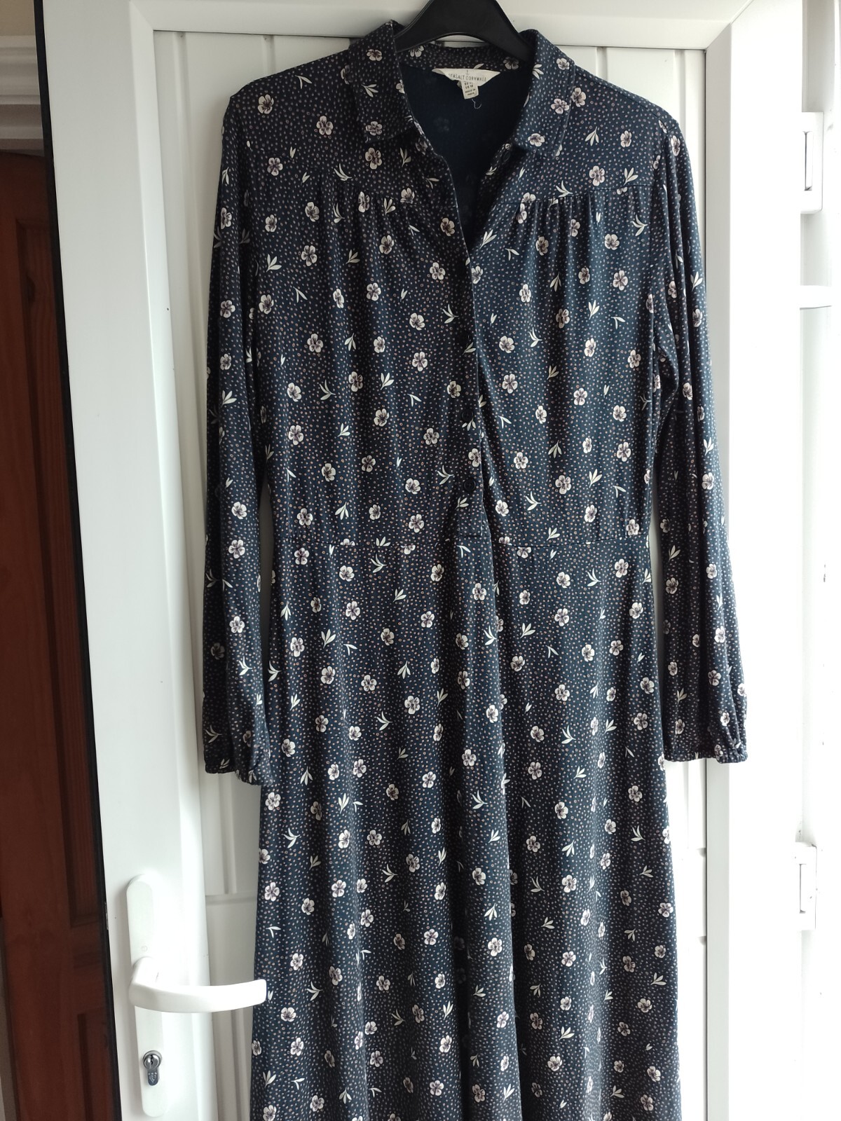 Pretty ditsy print Seasalt Ottery midi dress...size 14 eBay