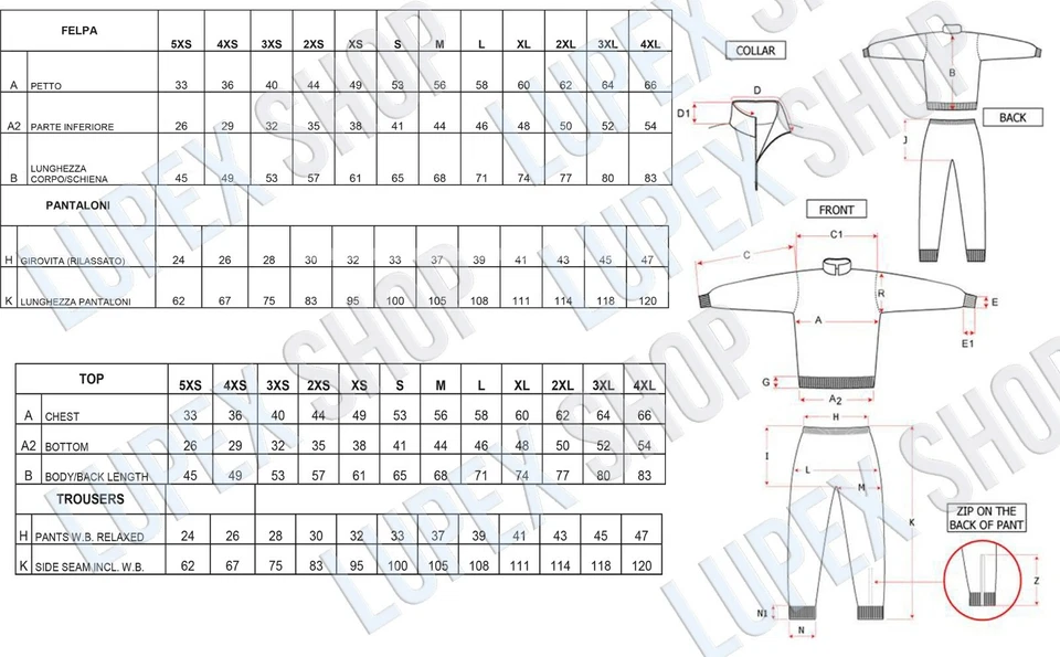 TUTA SPORTIVA GIVOVA VISA ALLENAMENTO RUNNING ZIP UOMO DONNA UNISEX PALESTRA - Immagine 3 di 4